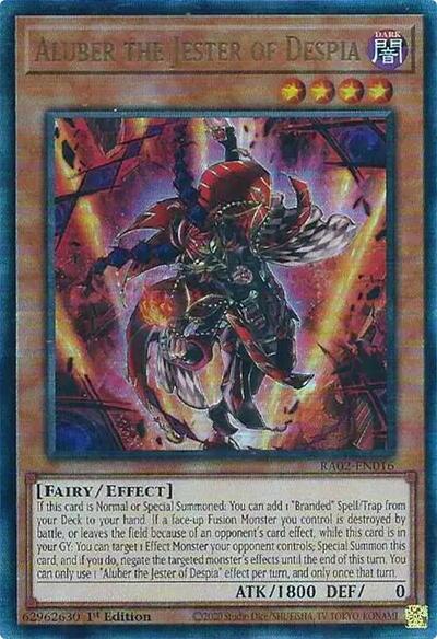 Aluber the Jester of Despia (PUR) (RA02-EN016) [25th Anniversary Rarity Collection II]