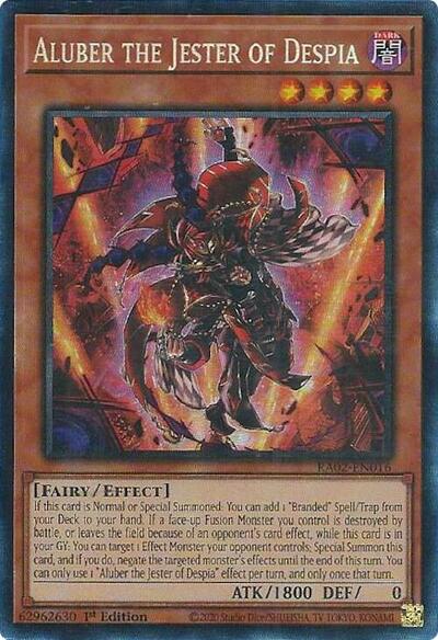 Aluber the Jester of Despia (PCR) (RA02-EN016) [25th Anniversary Rarity Collection II]