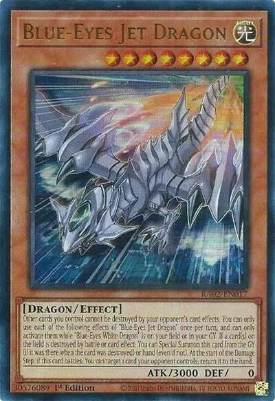 Blue-Eyes Jet Dragon (UR) (RA02-EN017) [25th Anniversary Rarity Collection II]