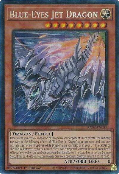 Blue-Eyes Jet Dragon (PCR) (RA02-EN017) [25th Anniversary Rarity Collection II]