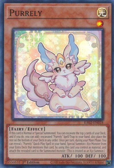 Purrely (RA02-EN018) [25th Anniversary Rarity Collection II]