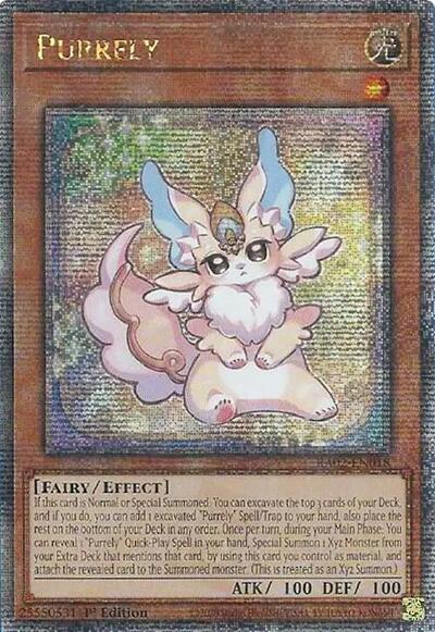 Purrely (Quarter Century Secret Rare) (RA02-EN018) [25th Anniversary Rarity Collection II]