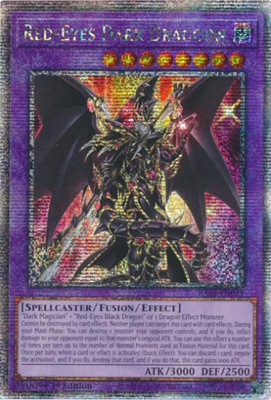Red-Eyes Dark Dragoon (Quarter Century Secret Rare) (RA02-EN021) [25th Anniversary Rarity Collection II]