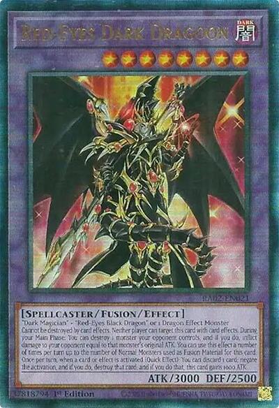 Red-Eyes Dark Dragoon (PUR) (RA02-EN021) [25th Anniversary Rarity Collection II]