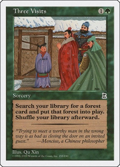 Three Visits (153) [Portal Three Kingdoms]