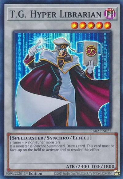 T.G. Hyper Librarian (RA02-EN027) [25th Anniversary Rarity Collection II]