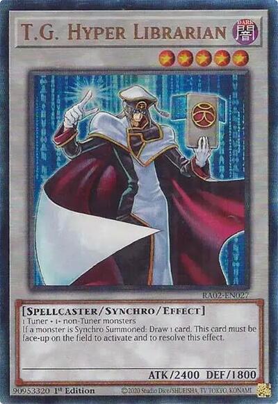 T.G. Hyper Librarian (PUR) (RA02-EN027) [25th Anniversary Rarity Collection II]