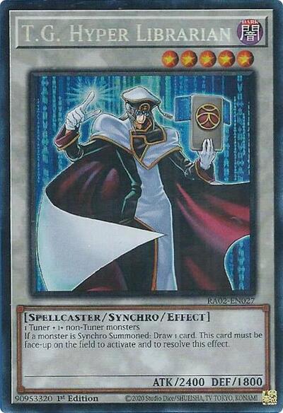 T.G. Hyper Librarian (PCR) (RA02-EN027) [25th Anniversary Rarity Collection II]