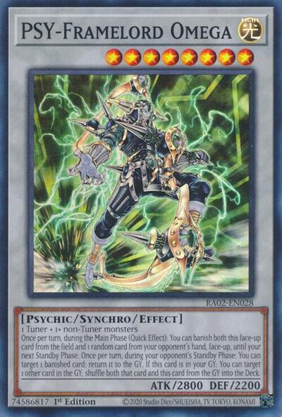 PSY-Framelord Omega (RA02-EN028) [25th Anniversary Rarity Collection II]