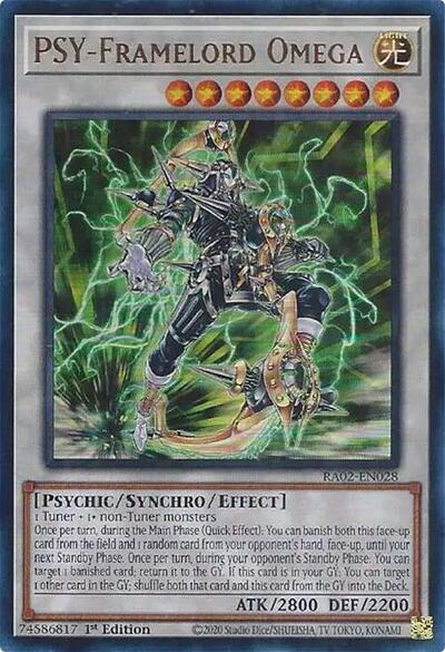 PSY-Framelord Omega (UR) (RA02-EN028) [25th Anniversary Rarity Collection II]