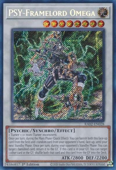 PSY-Framelord Omega (Secret Rare) (RA02-EN028) [25th Anniversary Rarity Collection II]