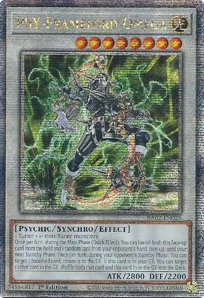 PSY-Framelord Omega (Quarter Century Secret Rare) (RA02-EN028) [25th Anniversary Rarity Collection II]