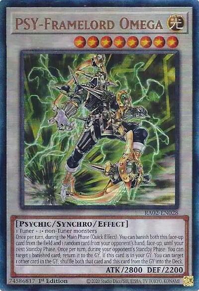 PSY-Framelord Omega (PUR) (RA02-EN028) [25th Anniversary Rarity Collection II]