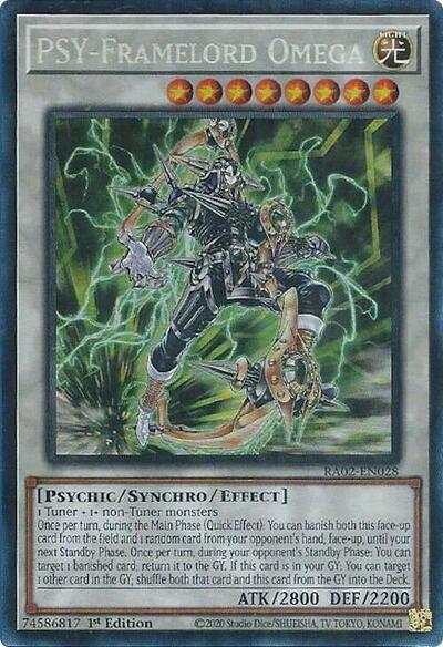 PSY-Framelord Omega (PCR) (RA02-EN028) [25th Anniversary Rarity Collection II]