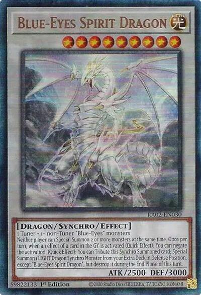 Blue-Eyes Spirit Dragon (PUR) (RA02-EN030) [25th Anniversary Rarity Collection II]