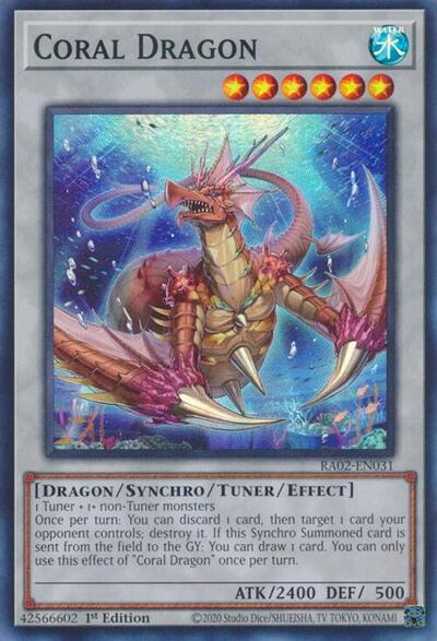 Coral Dragon (RA02-EN031) [25th Anniversary Rarity Collection II]