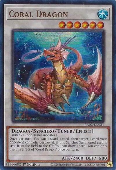 Coral Dragon (UR) (RA02-EN031) [25th Anniversary Rarity Collection II]