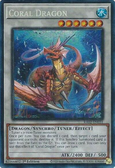 Coral Dragon (PCR) (RA02-EN031) [25th Anniversary Rarity Collection II]