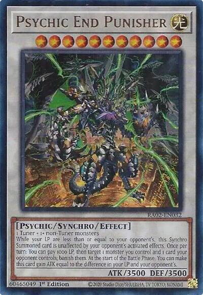 Psychic End Punisher (UR) (RA02-EN032) [25th Anniversary Rarity Collection II]