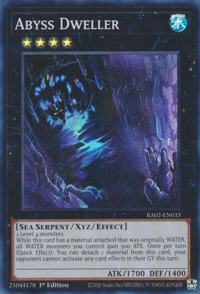 Abyss Dweller (RA02-EN033) [25th Anniversary Rarity Collection II]