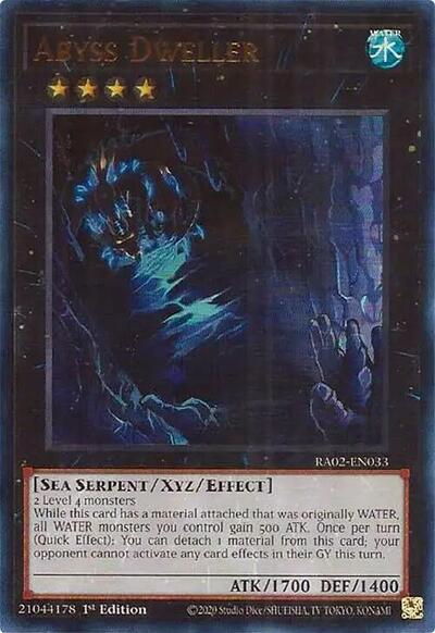 Abyss Dweller (UR) (RA02-EN033) [25th Anniversary Rarity Collection II]