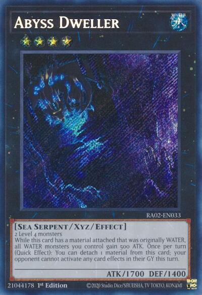 Abyss Dweller (Secret Rare) (RA02-EN033) [25th Anniversary Rarity Collection II]