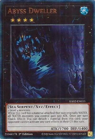 Abyss Dweller (PUR) (RA02-EN033) [25th Anniversary Rarity Collection II]
