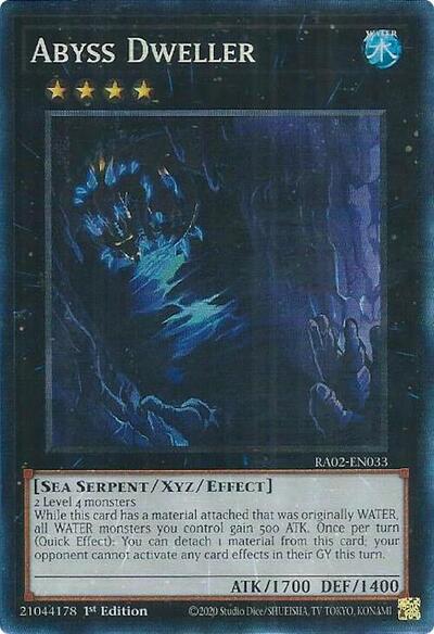 Abyss Dweller (PCR) (RA02-EN033) [25th Anniversary Rarity Collection II]
