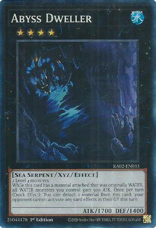 Abyss Dweller (PCR) (RA02-EN033) [25th Anniversary Rarity Collection II]