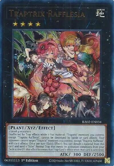 Traptrix Rafflesia (UR) (RA02-EN034) [25th Anniversary Rarity Collection II]