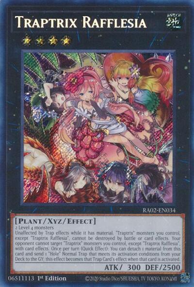 Traptrix Rafflesia (Secret Rare) (RA02-EN034) [25th Anniversary Rarity Collection II]