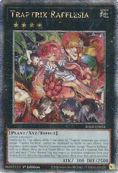 Traptrix Rafflesia (Quarter Century Secret Rare) (RA02-EN034) [25th Anniversary Rarity Collection II]