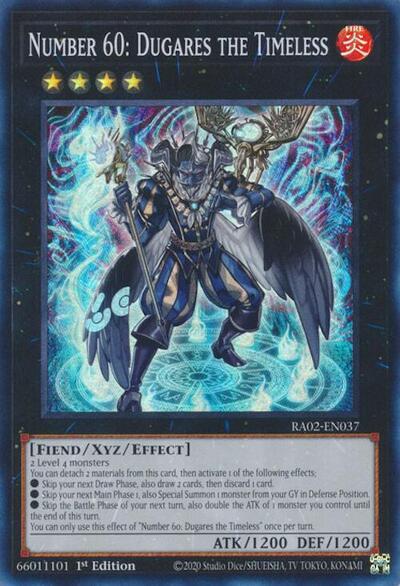 Number 60: Dugares the Timeless (RA02-EN037) [25th Anniversary Rarity Collection II]