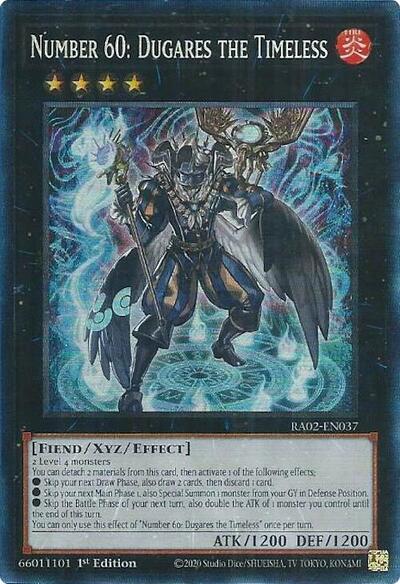 Number 60: Dugares the Timeless (PCR) (RA02-EN037) [25th Anniversary Rarity Collection II]