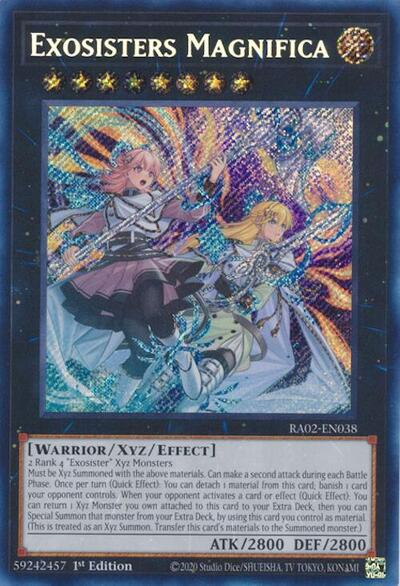 Exosisters Magnifica (Secret Rare) (RA02-EN038) [25th Anniversary Rarity Collection II]