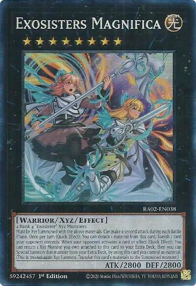 Exosisters Magnifica (PCR) (RA02-EN038) [25th Anniversary Rarity Collection II]