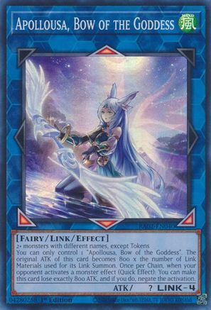 Apollousa, Bow of the Goddess (Alternate Art) (RA02-EN040) - 25th Anniversary Rarity Collection II 1st Edition
