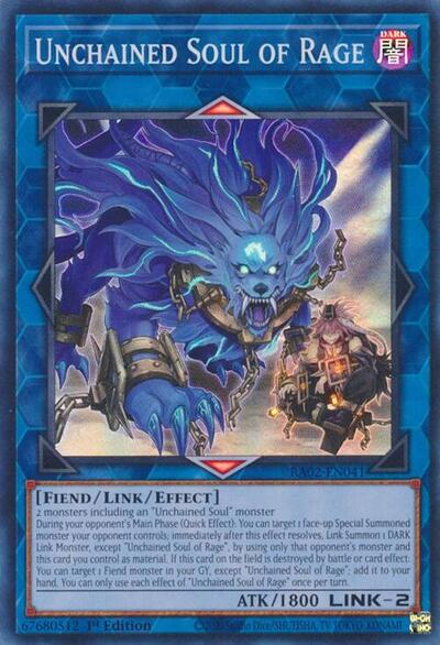 Unchained Soul of Rage (RA02-EN041) [25th Anniversary Rarity Collection II]