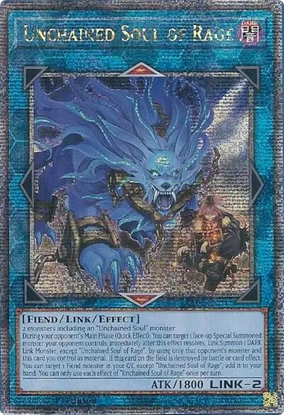 Unchained Soul of Rage (Quarter Century Secret Rare) (RA02-EN041) [25th Anniversary Rarity Collection II]