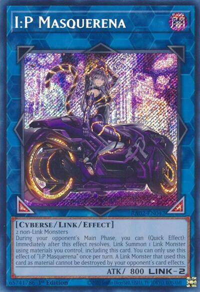 I:P Masquerena (Alternate Art) (Secret Rare) (RA02-EN042) [25th Anniversary Rarity Collection II]