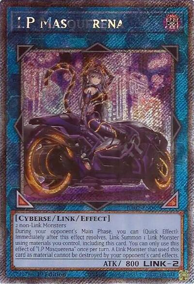 I:P Masquerena (Alternate Art) (Platinum Secret Rare) (RA02-EN042) [25th Anniversary Rarity Collection II]