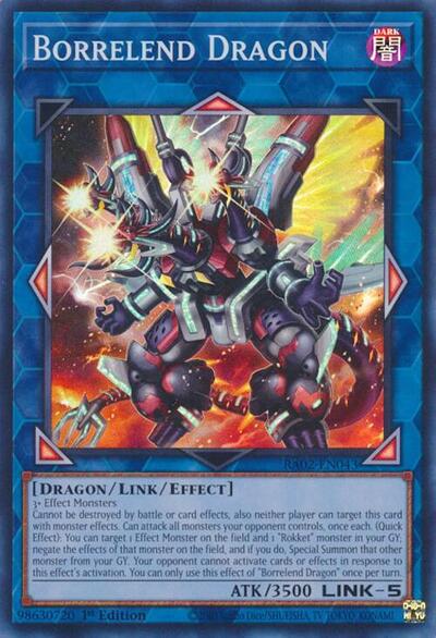 Borrelend Dragon (RA02-EN043) [25th Anniversary Rarity Collection II]