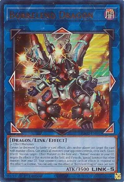 Borrelend Dragon (UR) (RA02-EN043) [25th Anniversary Rarity Collection II]
