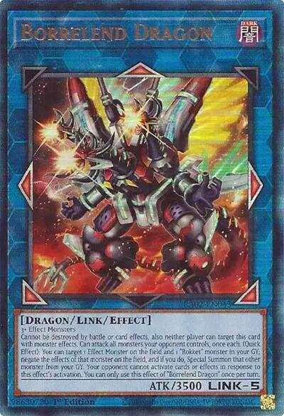 Borrelend Dragon (PUR) (RA02-EN043) [25th Anniversary Rarity Collection II]