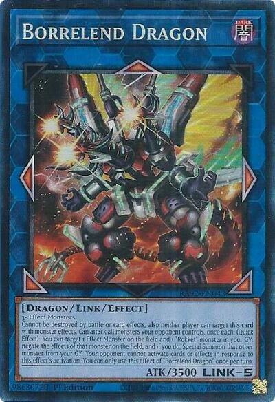 Borrelend Dragon (PCR) (RA02-EN043) [25th Anniversary Rarity Collection II]