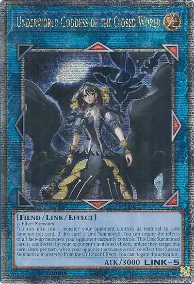 Underworld Goddess of the Closed World (Quarter Century Secret Rare) (RA02-EN045) [25th Anniversary Rarity Collection II]