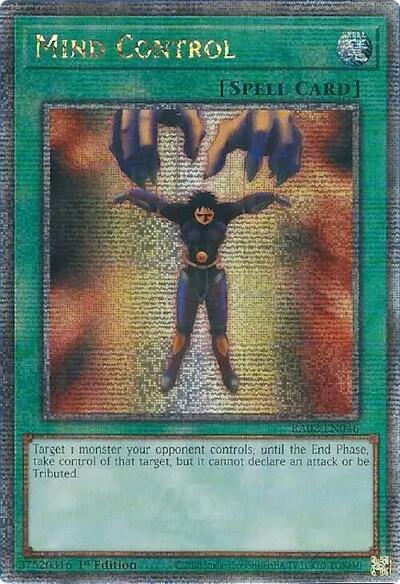 Mind Control (Quarter Century Secret Rare) (RA02-EN046) [25th Anniversary Rarity Collection II]