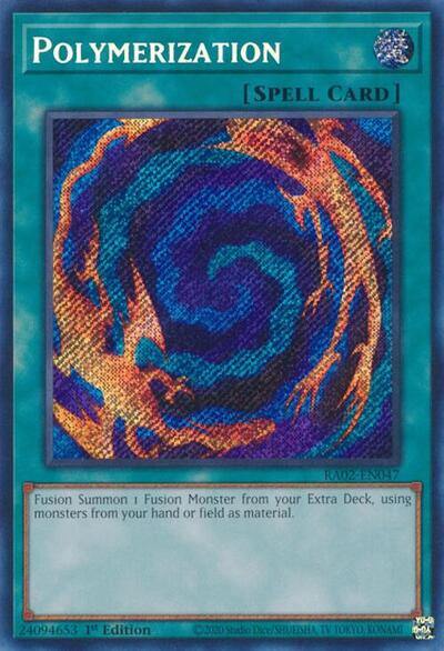 Polymerization (Secret Rare) (RA02-EN047) [25th Anniversary Rarity Collection II]