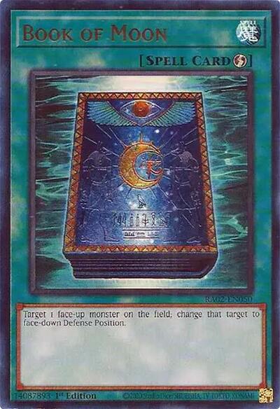 Book of Moon (UR) (RA02-EN050) [25th Anniversary Rarity Collection II]