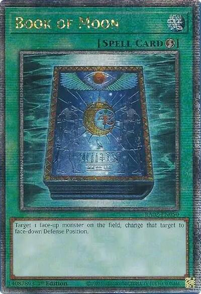 Book of Moon (Quarter Century Secret Rare) (RA02-EN050) [25th Anniversary Rarity Collection II]